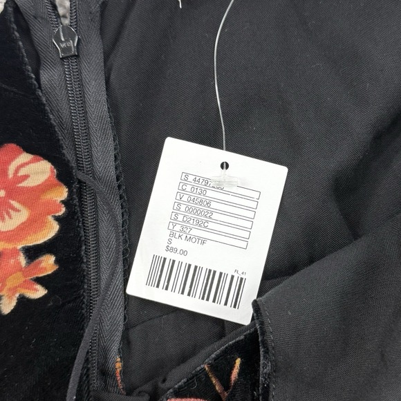 Urban Outfitters Velvet Burnout Dress Womens S NWT Whimsigoth Fairy Grunge - Picture 2 of 15